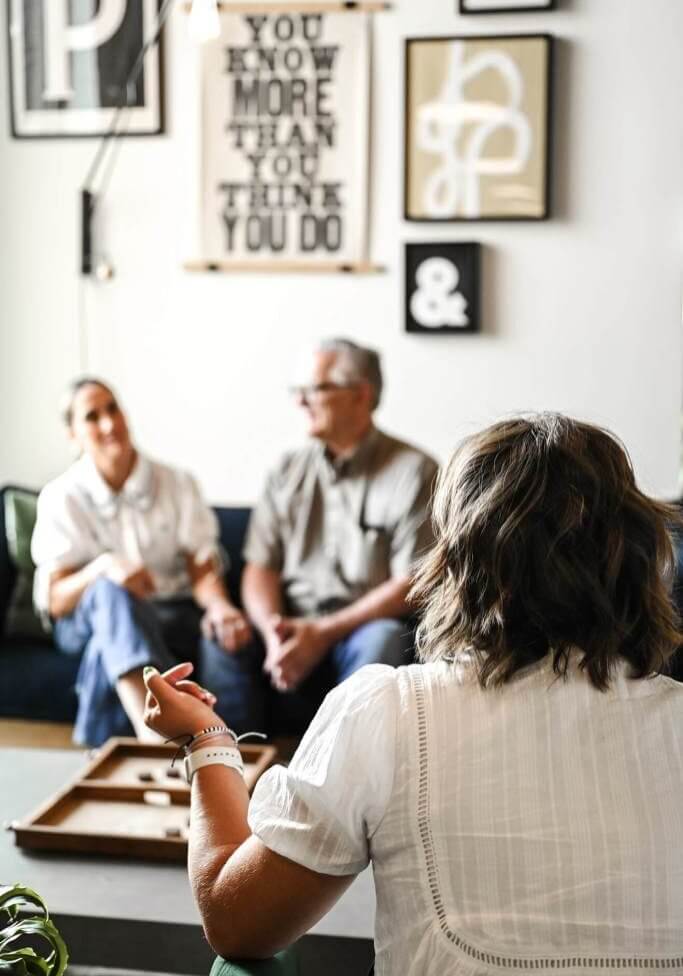 meeting in Legacy Bridge Legal office about power of attorney